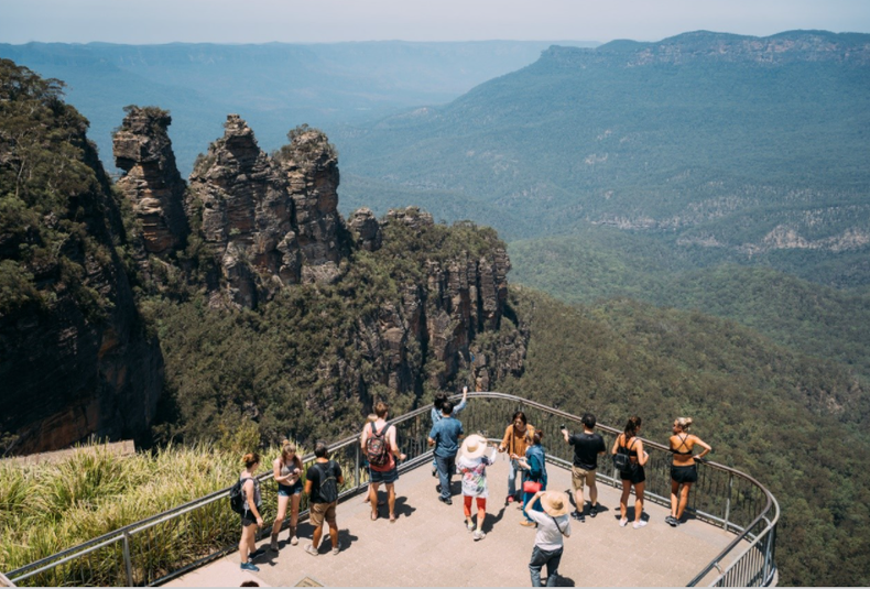 Echo Point Lookout, Katoomba, Blue Mountains, NSW – Dharug and Gundungurra Country